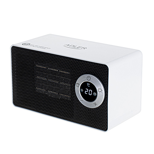 Keramický ventilátor Adler s LCD displejom